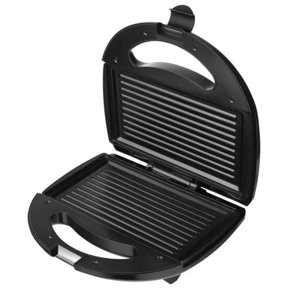 Sanduicheira Fast Grill 2 Em 1 Revestimento Mondial 750W Preto 220V - 2