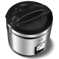 Panela De Arroz Elétrica Ph10p Com 10 Xicaras Philco Preto/inox - 220v - 2