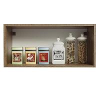 Armário Aéreo 70 Cm 1 Porta Basculante Rustic/crema Agata Madesa Rustic/crema - 8