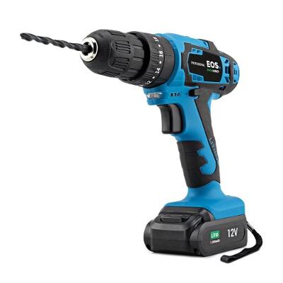 Parafusadeira Furadeira De Impacto Profissional Max Pro Bateria 12v Epf01mf - Eos Bivolt
