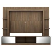 Rack com Painel Suporte Tv 65´´ Espelho Madeirado