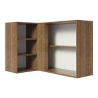 Armário Aéreo De Canto 1 Porta Para Linha De 60 Cm De Profundidade Rustic/crema Agata Madesa - 6