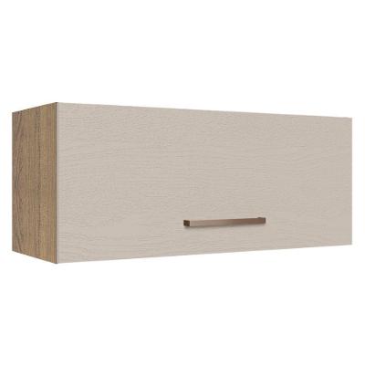 Armário Aéreo 80 Cm 1 Porta Basculante Rustic/crema Agata Madesa Rustic/crema