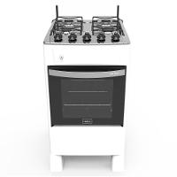 Fogão 4 Bocas A Gás Acendimento Automático Realce Bivolt Cr209 Branco Branco 127/220 - 1