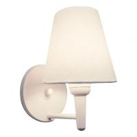 Arandela Cone Md-2004 Base Branco Cúpula Em Tecido 14-14x07cm Branco Tela - Bivolt - 3