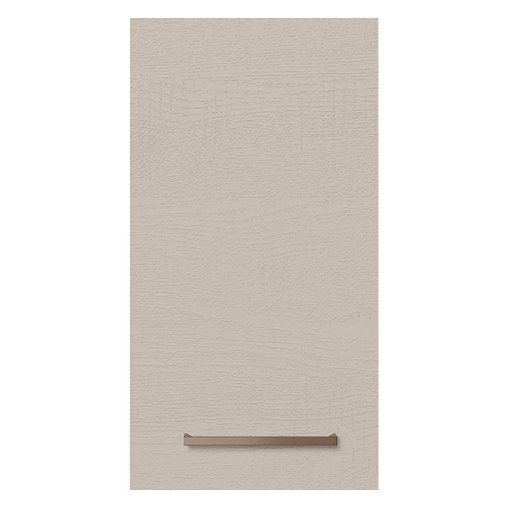 Armário Aéreo 35 Cm 1 Porta Rustic/crema Agata Madesa Rustic/crema - 6