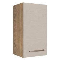 Armário Aéreo 35 Cm 1 Porta Rustic/crema Agata Madesa Rustic/crema - 1