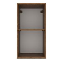 Armário Aéreo 35 Cm 1 Porta Rustic/crema Agata Madesa Rustic/crema - 5