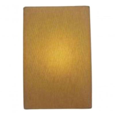 Arandela Retangular Retro Md-2029 Cúpula Em Tecido 18x10x30cm Palha - Bivolt