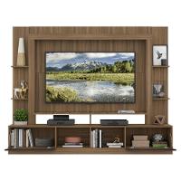 Rack com  Painel Suporte Tv 65´´ com Espelho Madeirado/Tenerife - 1