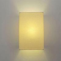 Arandela Retangular Retro Vivare Md-2002 Cúpula Em Tecido 25-16x10cm - Bivolt Algodão-crú 127-220v - 6