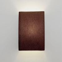 Arandela Retangular Retro Vivare Md-2002 Cúpula Em Tecido 25-16x10cm - Bivolt Café 127-220v - 3