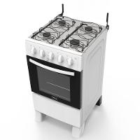 Fogão 4 Bocas A Gás Acendimento Automático Realce Bivolt Cr201 Branco Branco 127/220 - 2