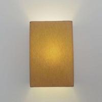 Arandela Retangular Retro Vivare Md-2029 Cúpula Em Tecido 18x10x30cm - Bivolt Palha 127-220v - 5