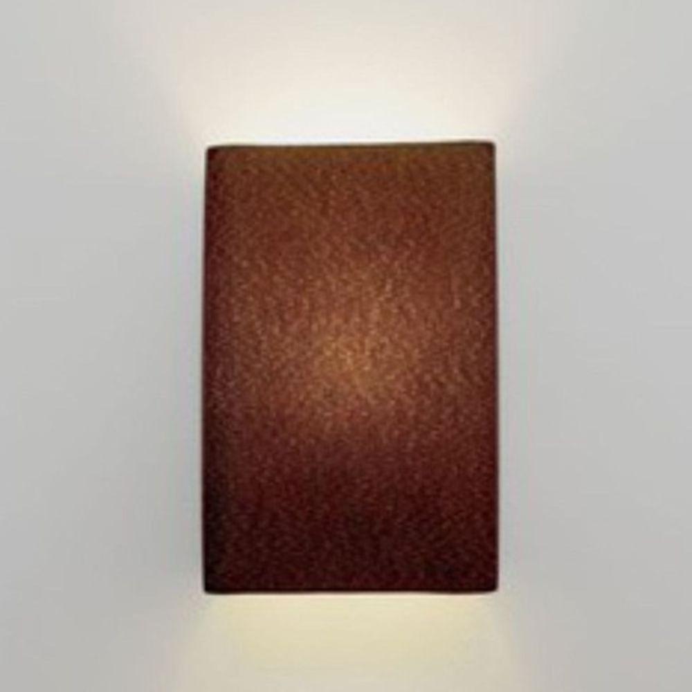 Arandela Retangular Retro Vivare Md-2029 Cúpula Em Tecido 18x10x30cm - Bivolt Café 127-220v - 6