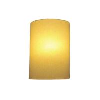 Arandela Meia Cana Retro Md-2003 Cúpula Em Tecido 25-18x10cm Algodão Crú - Bivolt - 1