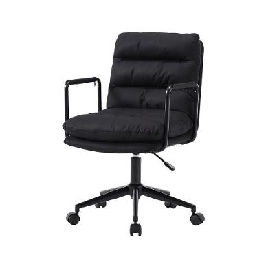 Cadeira Escritório Arizona Rivatti Pu Preto Base Preto
