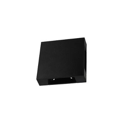 Arandela Nordecor Niere 16w Led Bivolt Preto 3000k Luz Amarela 2662