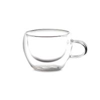 Conjunto Clássico 2 Xícaras De Café Com Base De Bambu