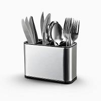 Dispenser Porta Talher Inox 4 Divisórias - 1