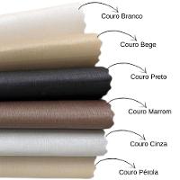 Cabeceira Estofada Queen Espanha Couro Pérola 160 Cm - 3