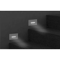 Balizador Horizontal Margirius Sleek Com Placa 4x2 Branco 6000k - Luz Branca Bivolt - 2