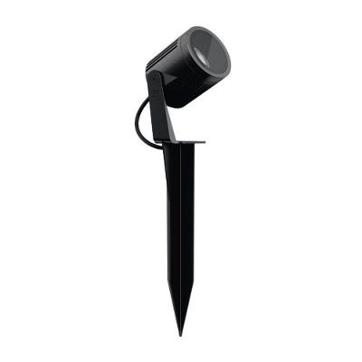 Espeto Para Jardim Stella S.ground Led 18,5w Bivolt Preto 3000k - Luz Amarela