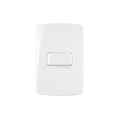 Interruptor Intermediário Margirius B3 10a Com Placa 4x2 Branco