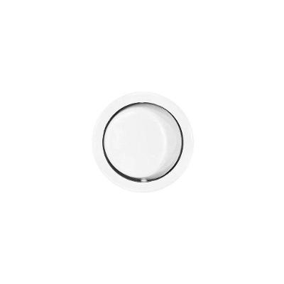 Interruptor De Tecla Para Móveis Margirius Moldura M9 Com Cabo Série 16.000 Branco