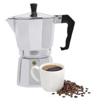Cafeteira Italiana Inox 3 Xícaras De Café Moka - Economia De Café - 1