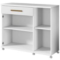 Balcão Parati 3 Portas 1 Gaveta Branco Arte Móveis