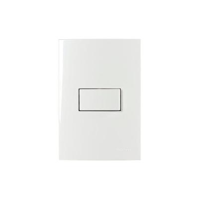 Interruptor Bipolar Paralelo Margirius Sleek 10a Com Placa 4x2 Branco