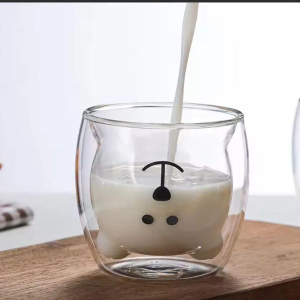 Caneca Vidro Borossilicato 250ml – Charmosa, Leve E Resistente A Bebidas Quentes E Frias - 4