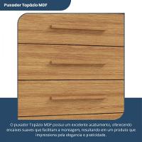 Cômoda Imperial Batrol 1 Porta 10 Gavetas Com Rodízio Freijó Freijó - 6