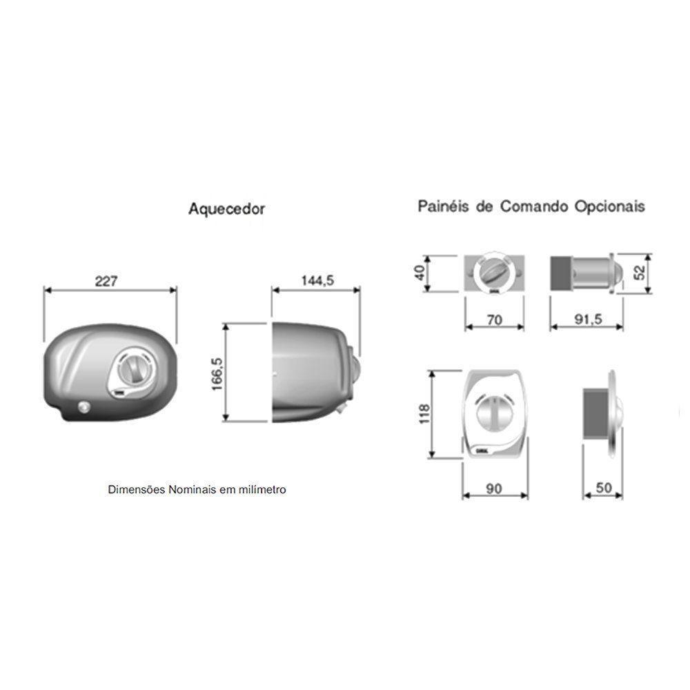 Aquecedor Elétrico Para Hidromassagem Cardal Aq023 Hidro Ofurô Branco 220v (5200w) - 3