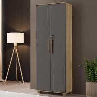 Armário Multiuso Bahia Cinamomo Grafite Arte Móveis