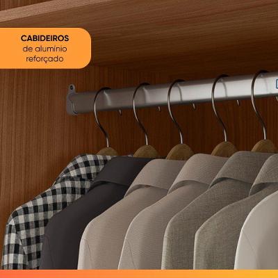 Guarda Roupa Solteiro Guarda Roupas Solteiro Castro 4 Portas Bater 2 Gavetas