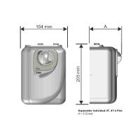 Aquecedor Elétrico Individual Cardal Aq250 Flex 8 Temperaturas Branco 220v (6400w) - 4