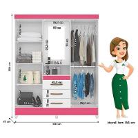 Guarda Roupa Casal Capelinha Capri Com Cômoda Vênus Com Pés E Armário Multiuso Jade Branco Brilho– Moval