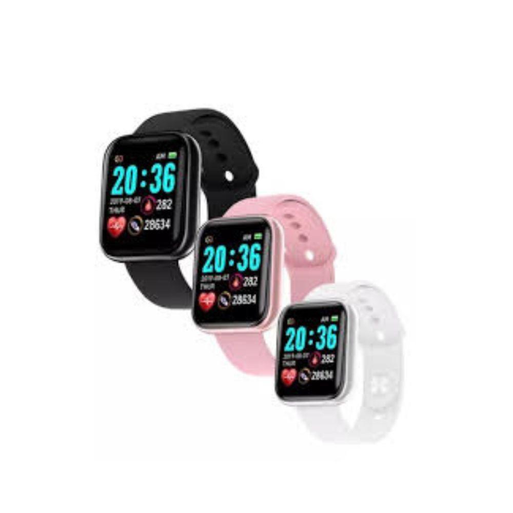 Kit 3 Relógios Smartwatch Android Ios Inteligente D20 - 1