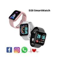 Kit 3 Relógios Smartwatch Android Ios Inteligente D20 - 4