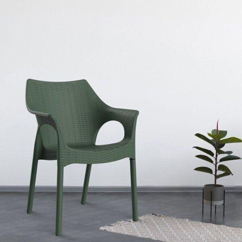 Cadeira Relic Im In área Externa E Interna (pp) Verde - 4