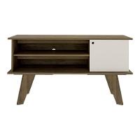 Rack Tv 50" Retrô 1 Porta Multimóveis Cr45168 Pinho/Off White Pinho/Off White - 2