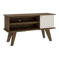 Rack Tv 50" Retrô 1 Porta Multimóveis Cr45168 Pinho/Off White Pinho/Off White - 3