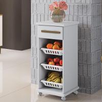 Fruteira Curitiba 1 Gaveta Branco Arte Móveis - 2