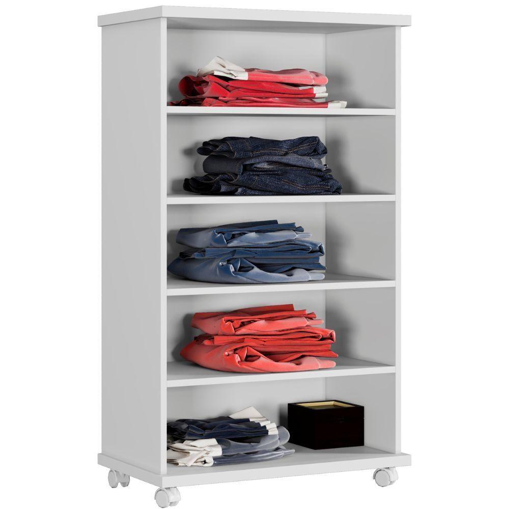 Armário Multiuso Berlim Branco Arte Móveis - 4