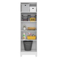 Armario Multiuso New Iris 2 Portas 181x55 Cm Branco - 3