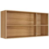 Armário Aéreo ônix 3 Portas Cinamomo Off White Arte Móveis - 6