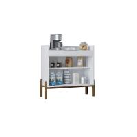 Aparador Buffet Tropical 2 Portas Branco - 3