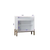 Aparador Buffet Tropical 2 Portas Branco - 5